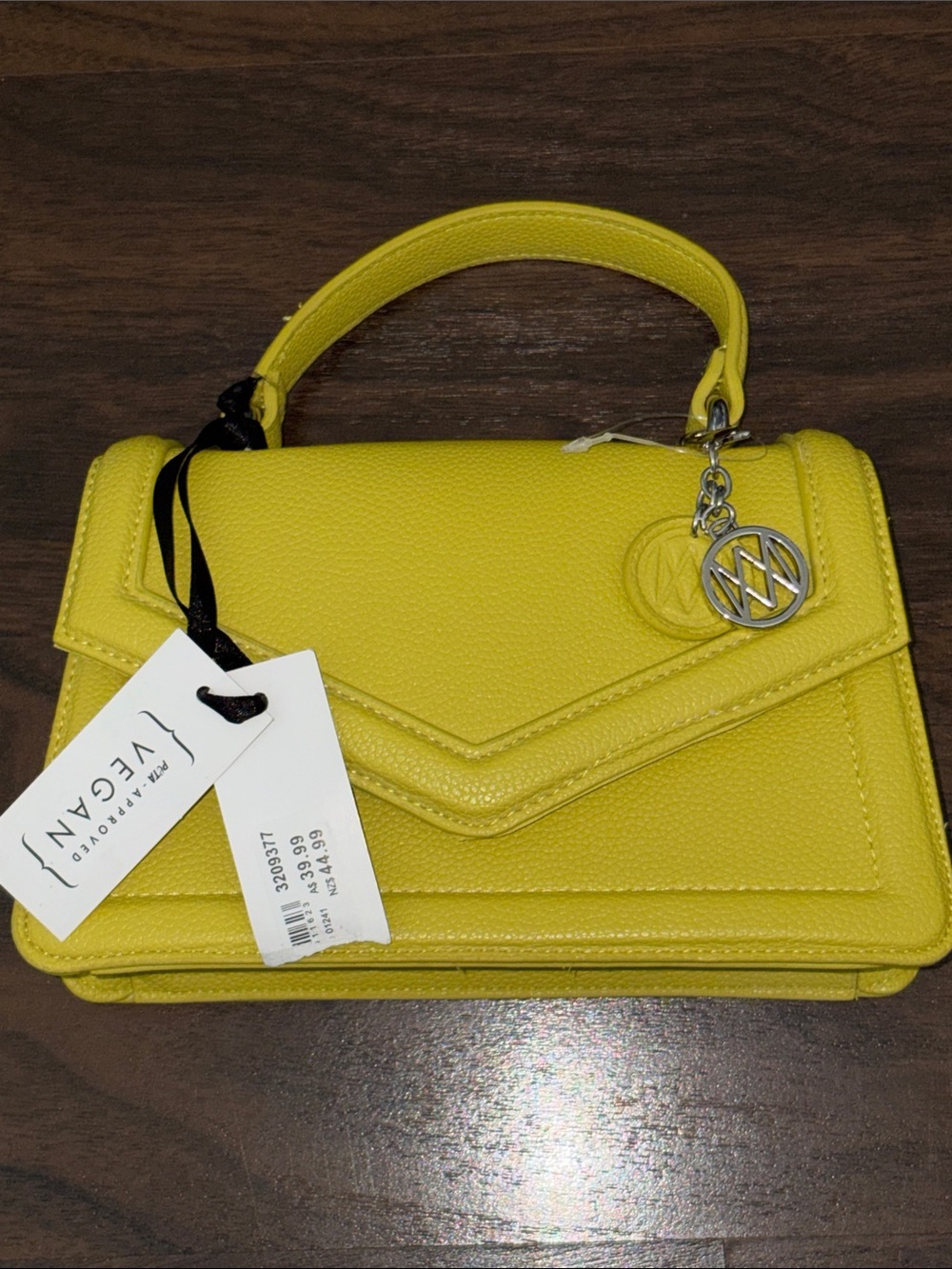 Top-Handle Mini Bag in Yellow - Marikai